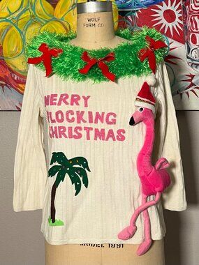 Ugly Christmas Sweater Custom Handmade